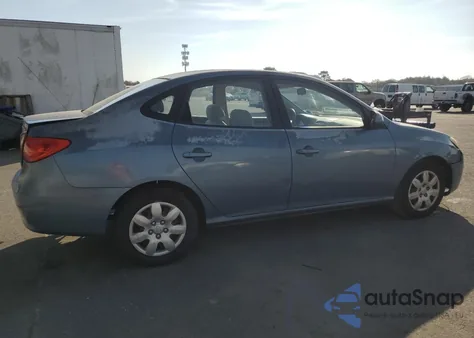 2007 Hyundai Elantra Gls from USA, damaged, VIN KMHDU46D37U076432